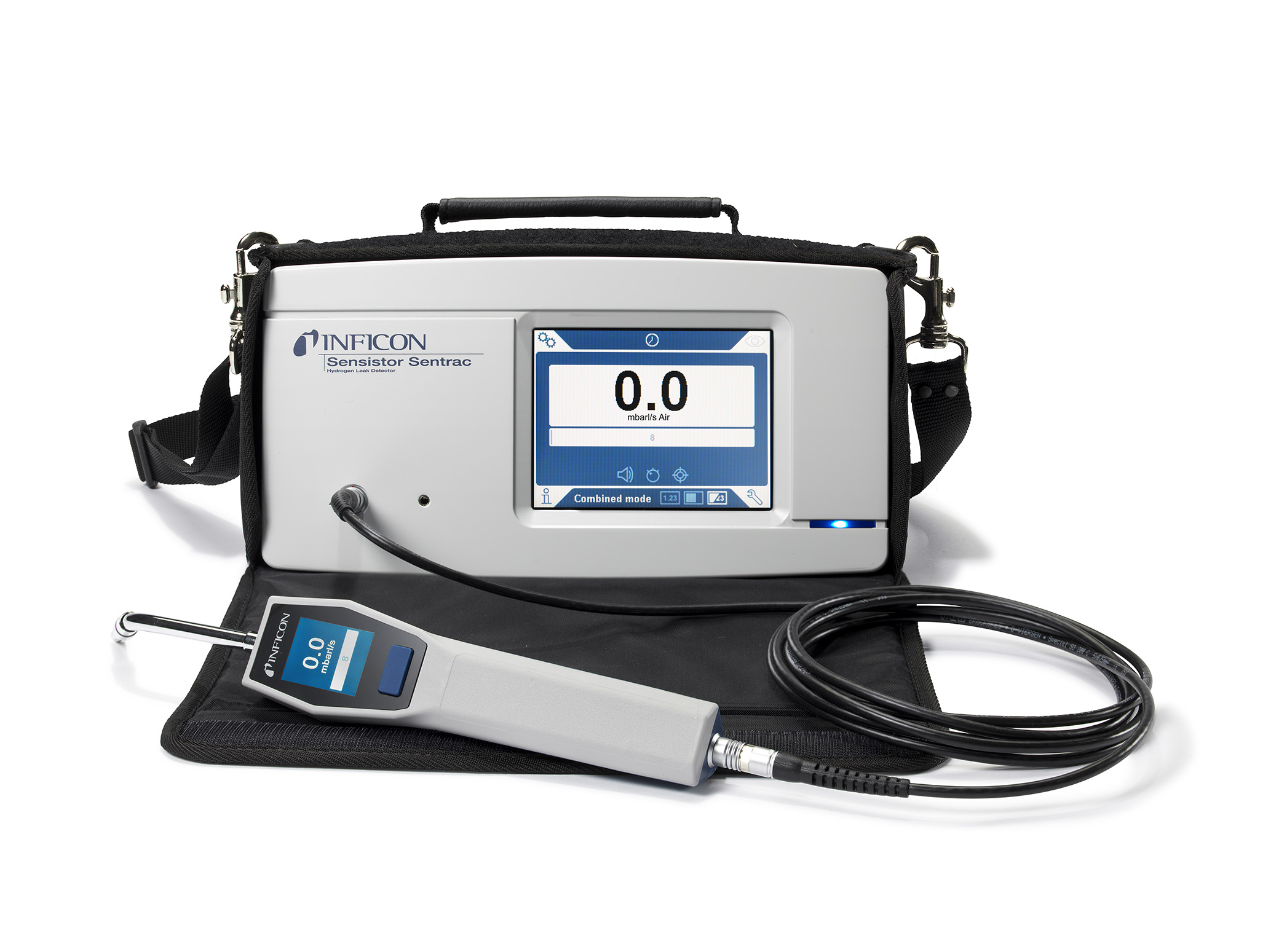 Inficon Sentrac Strix waterstof lekdetector